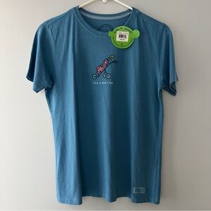 Life is good. “This is how I roll.” Women’s Crusher Tee